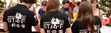 Les bénévoles au Festival d'Annecy / Volunteers at Annecy 2015 - D. Bouchet/CITIA