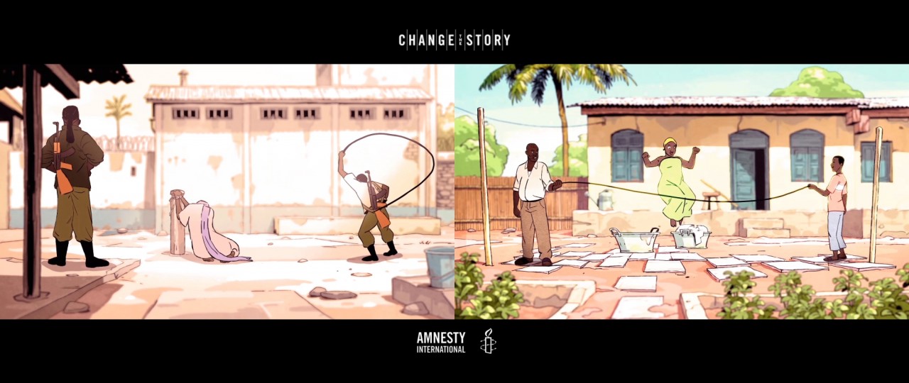 AMNESTY “CHANGE THE STORY”